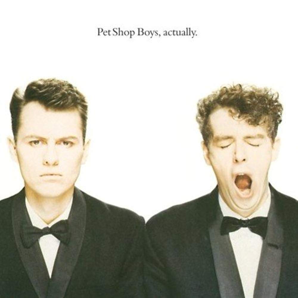 Pet Shop Boys – Actually – Albumcover